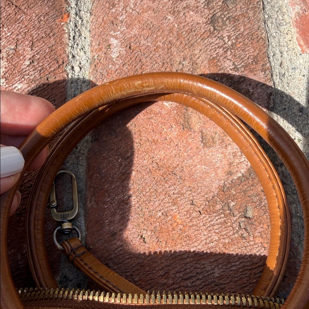 Hobo Shiela Satchel Natural Leather Top Handle Pockets.❤️ - Picture 16 of 16